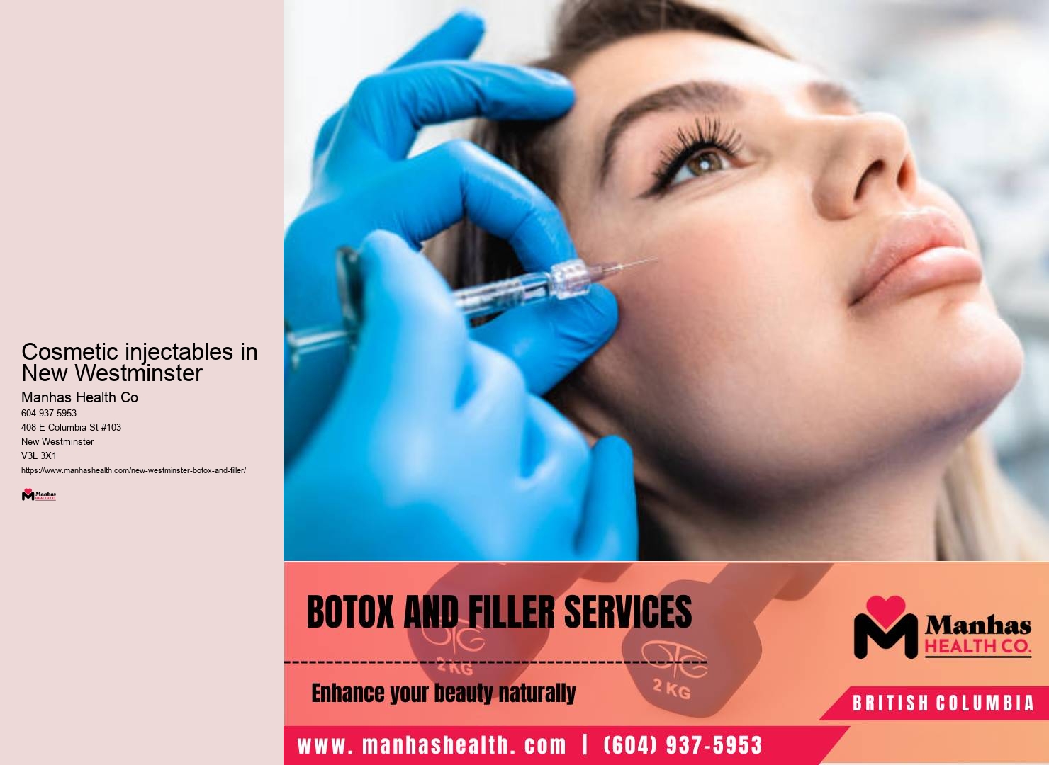 Leading Injectable Fillers in New Westminster