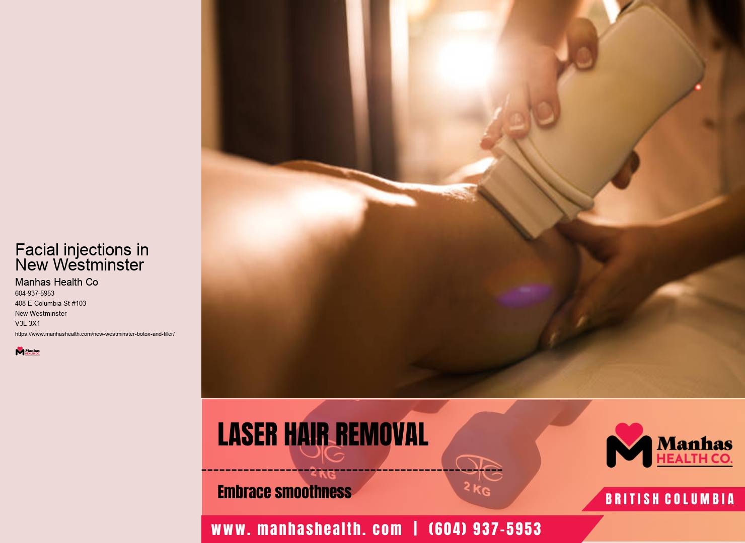 Facial enhancement procedures in New Westminster