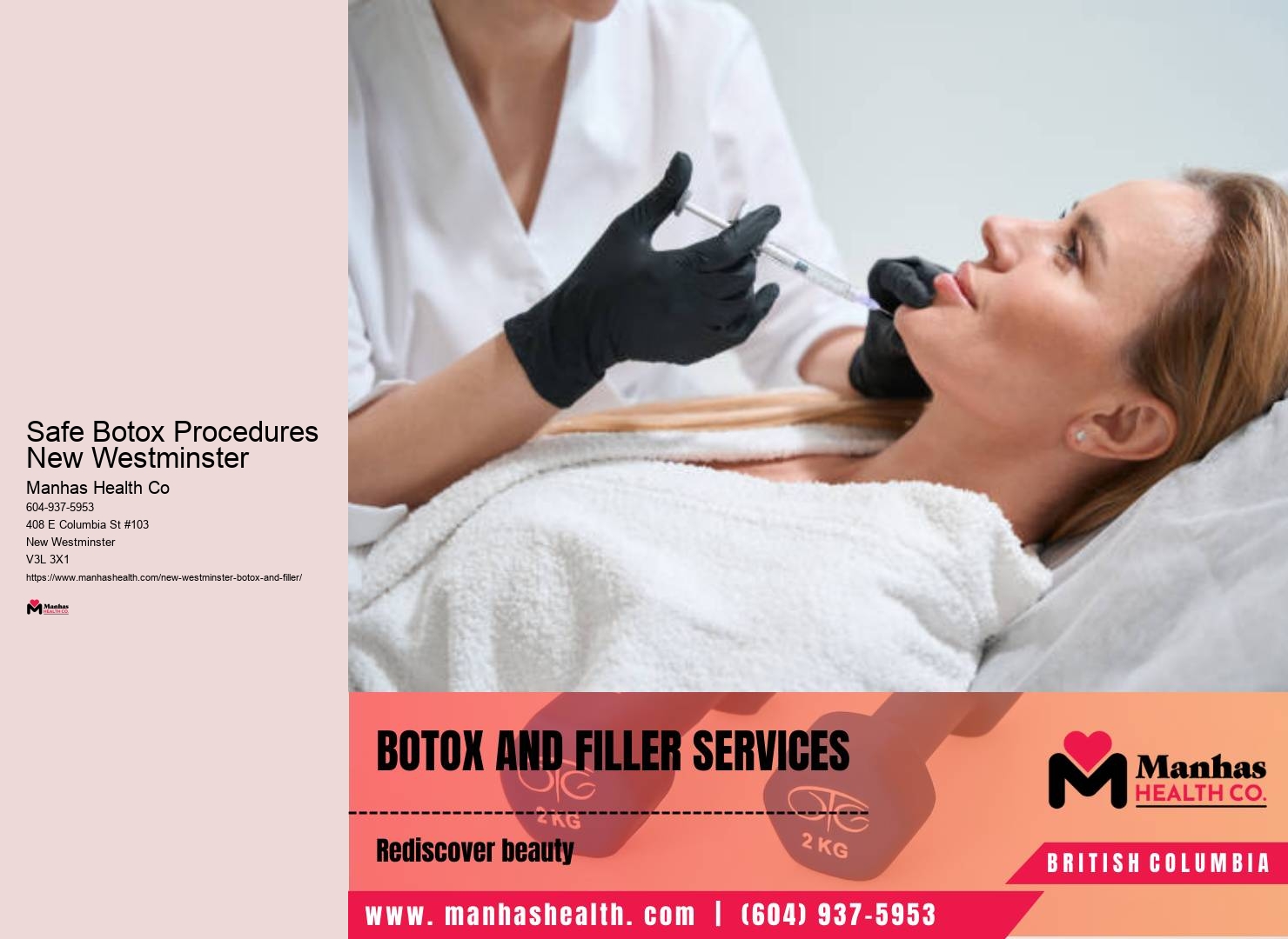 Rejuvenating Botox Treatments New Westminster
