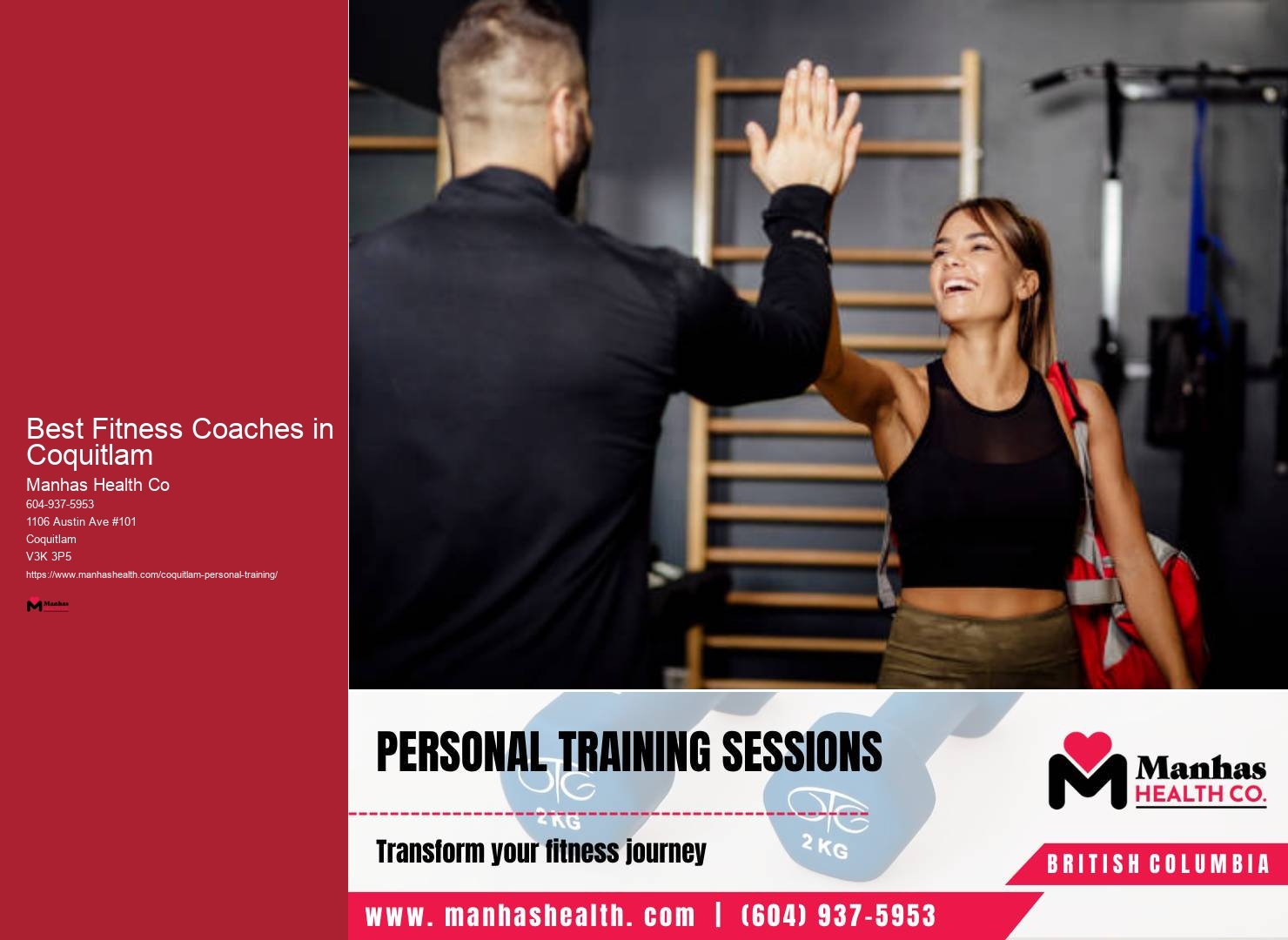 Best Fitness Coaches in Coquitlam Personal Training for Special Needs