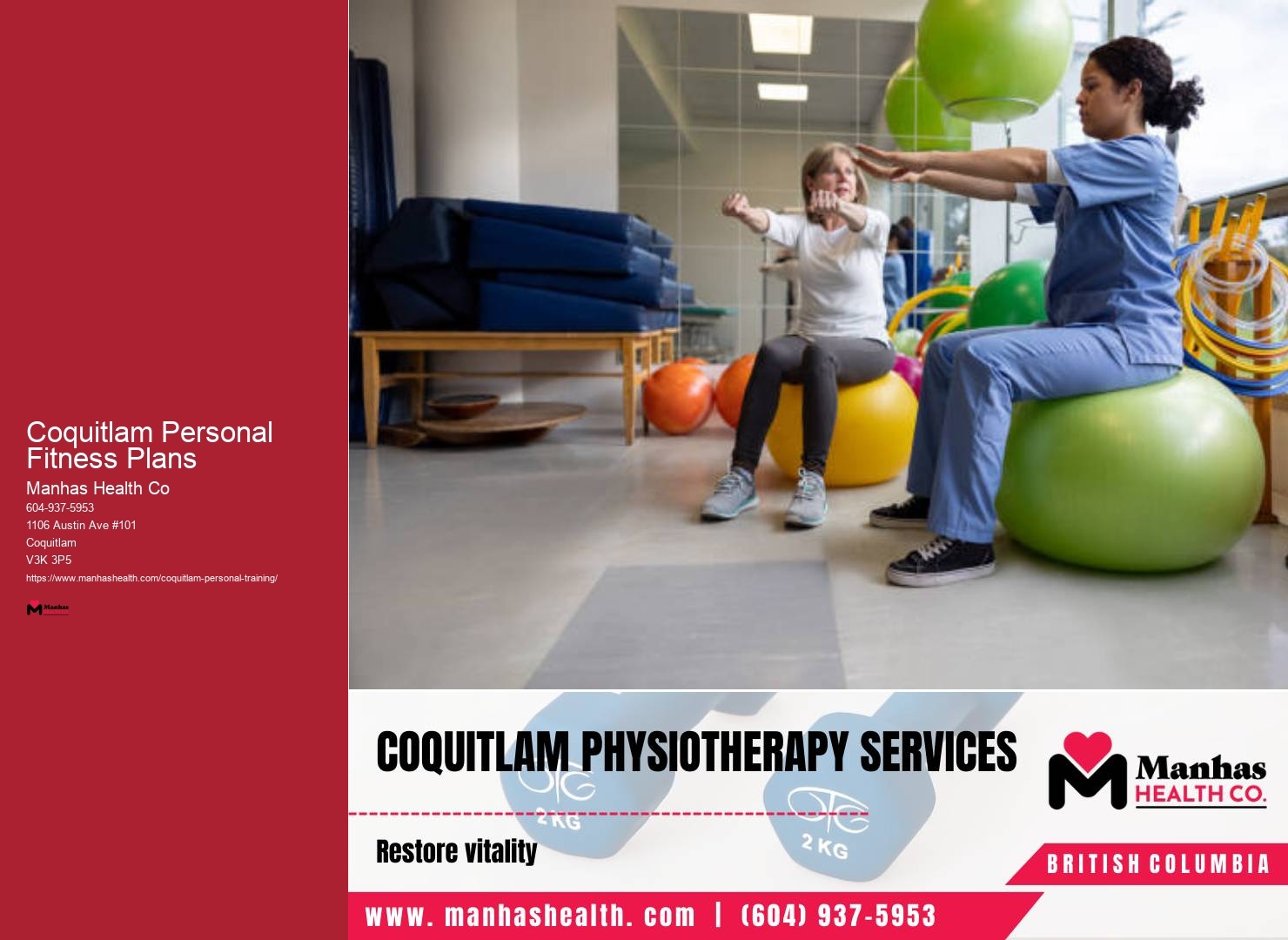Personal Trainers for Lifestyle Changes Coquitlam Personal Fitness Plans