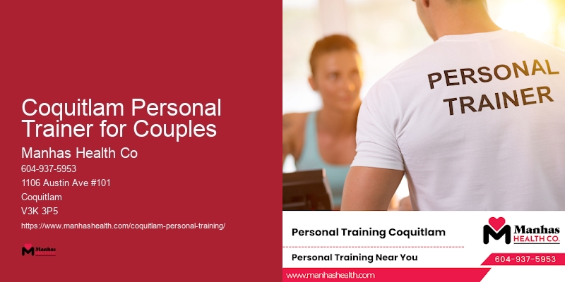 Senior Fitness Programs Coquitlam Personal Trainer for Couples