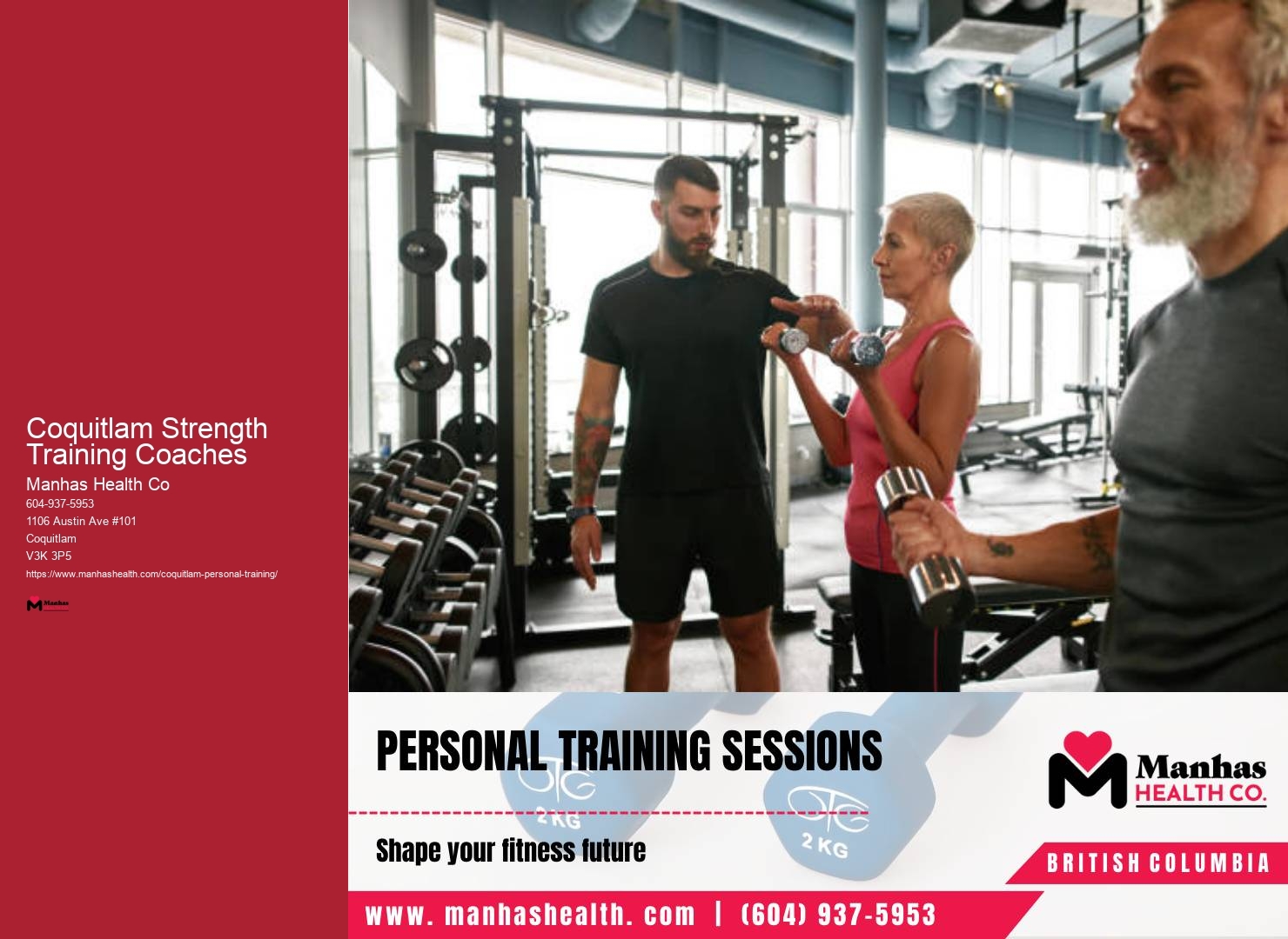 Personal Trainers Offering Free Consultations Coquitlam Strength Training Coaches