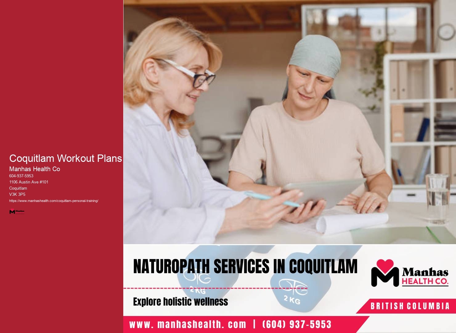 Coquitlam Workout Plans Holistic Personal Training