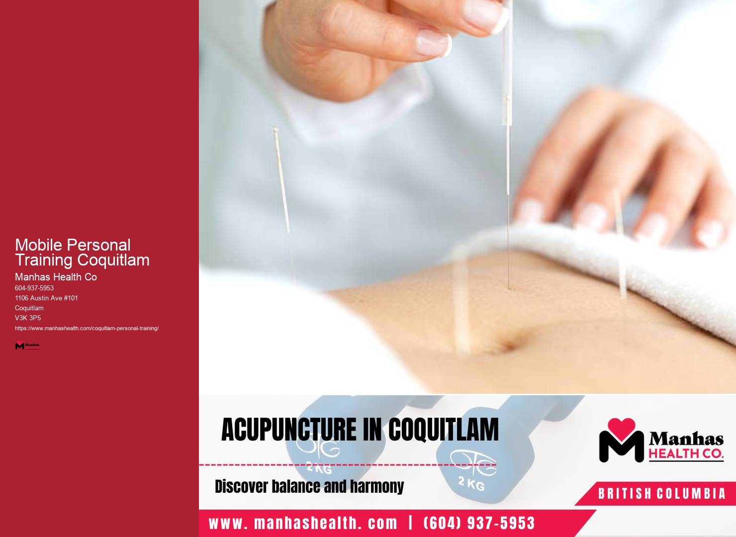 Mobile Personal Training Coquitlam Personal Training for Weight Management