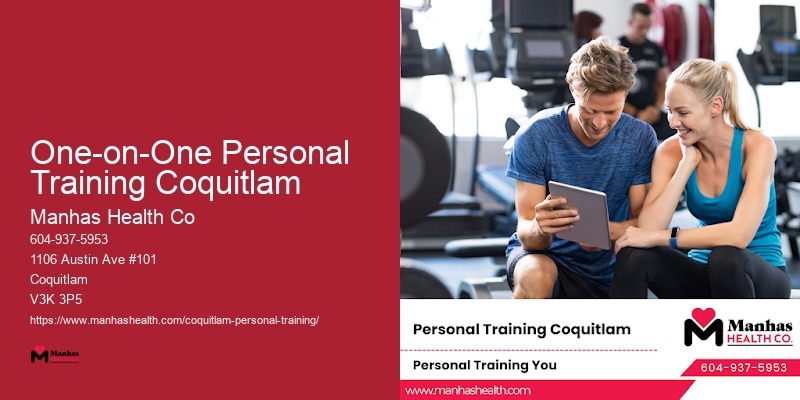 Personal Training with Progress Tracking One-on-One Personal Training Coquitlam