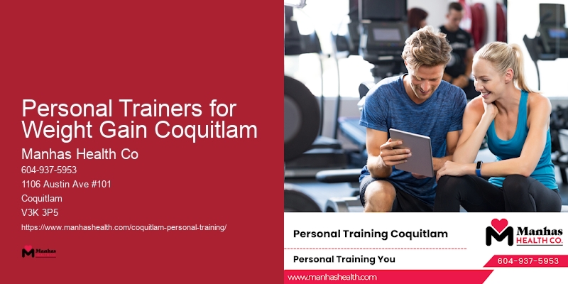 Best Personal Trainers in Personal Trainers for Weight Gain Coquitlam