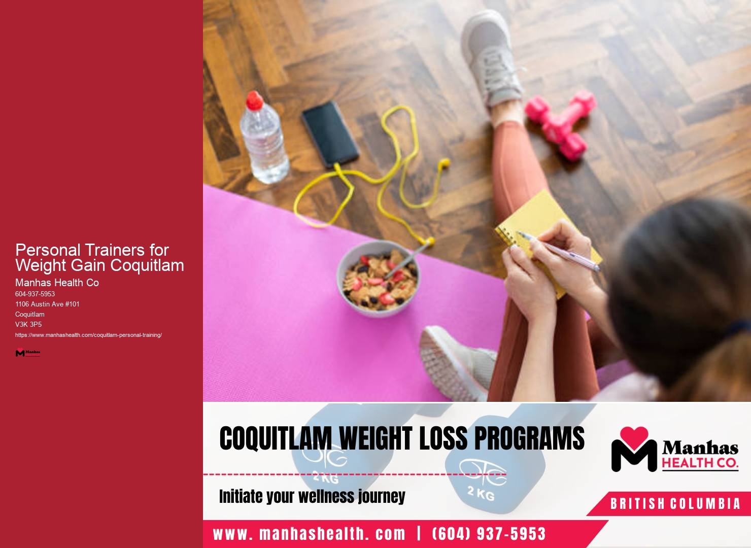 Best Personal Training Packages Personal Trainers for Weight Gain Coquitlam