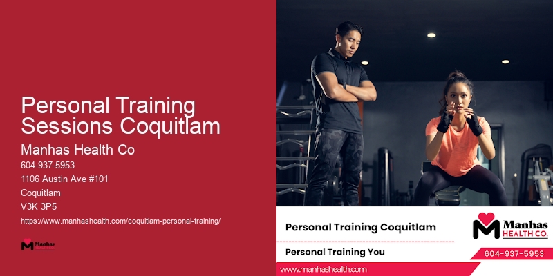 Personal Training for Cardio Fitness Personal Training Sessions Coquitlam