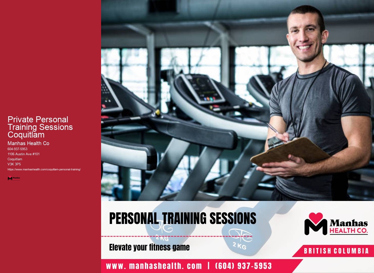 Private Personal Training Sessions Coquitlam Personal Fitness Coaching for Couples