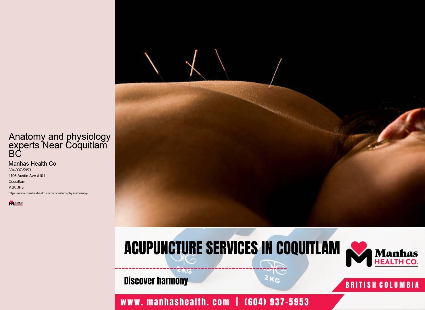Injury rehabilitation services Coquitlam BC