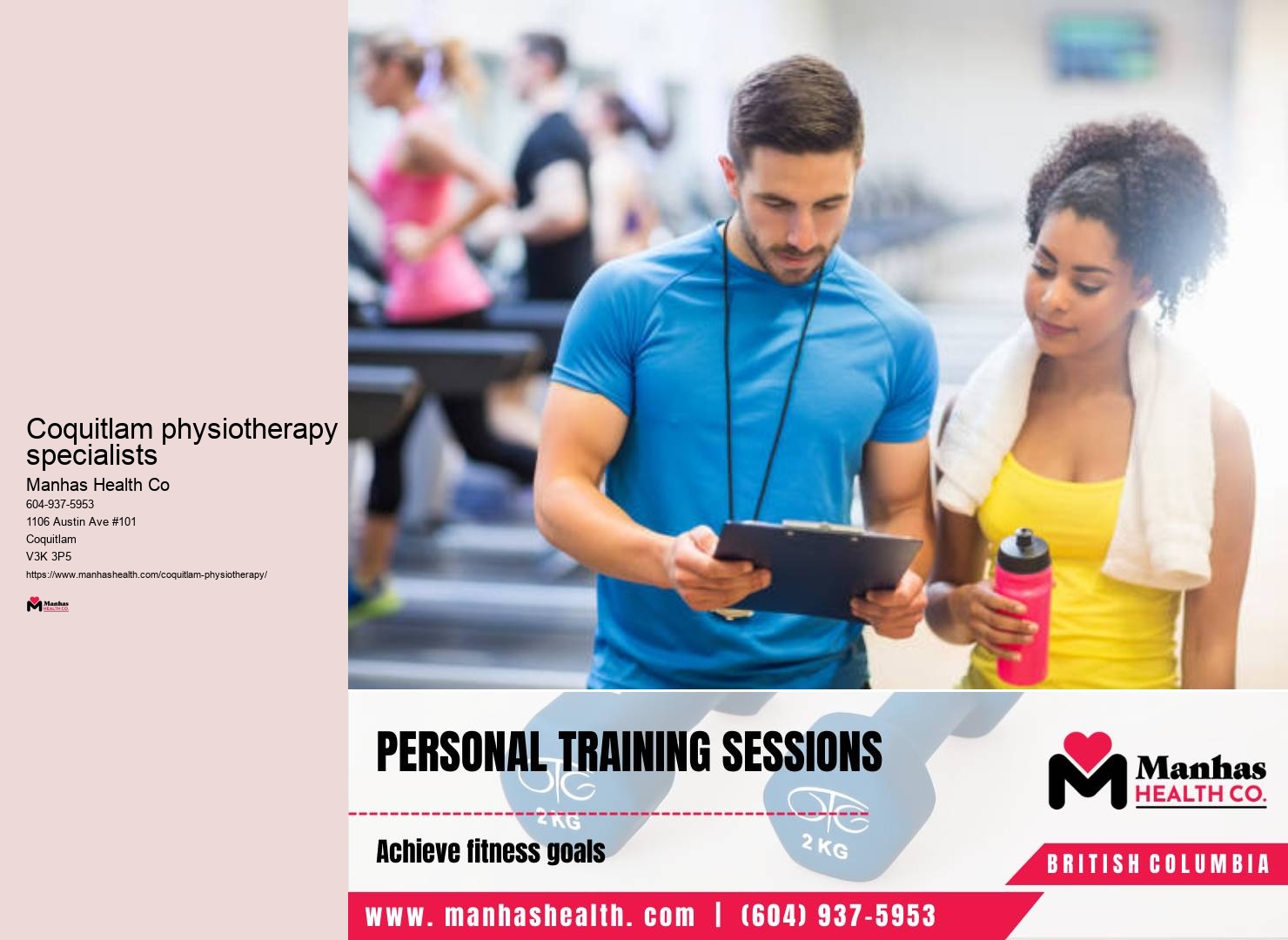 Exceptional injury rehabilitation programs Coquitlam