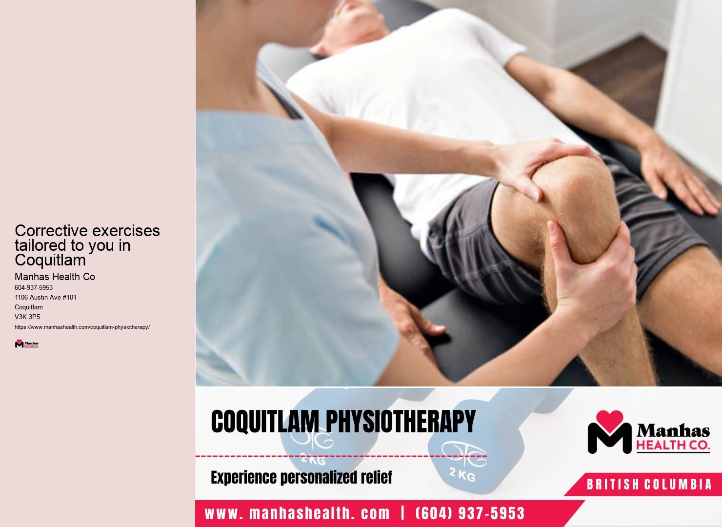 Targeted back pain relief in Coquitlam BC