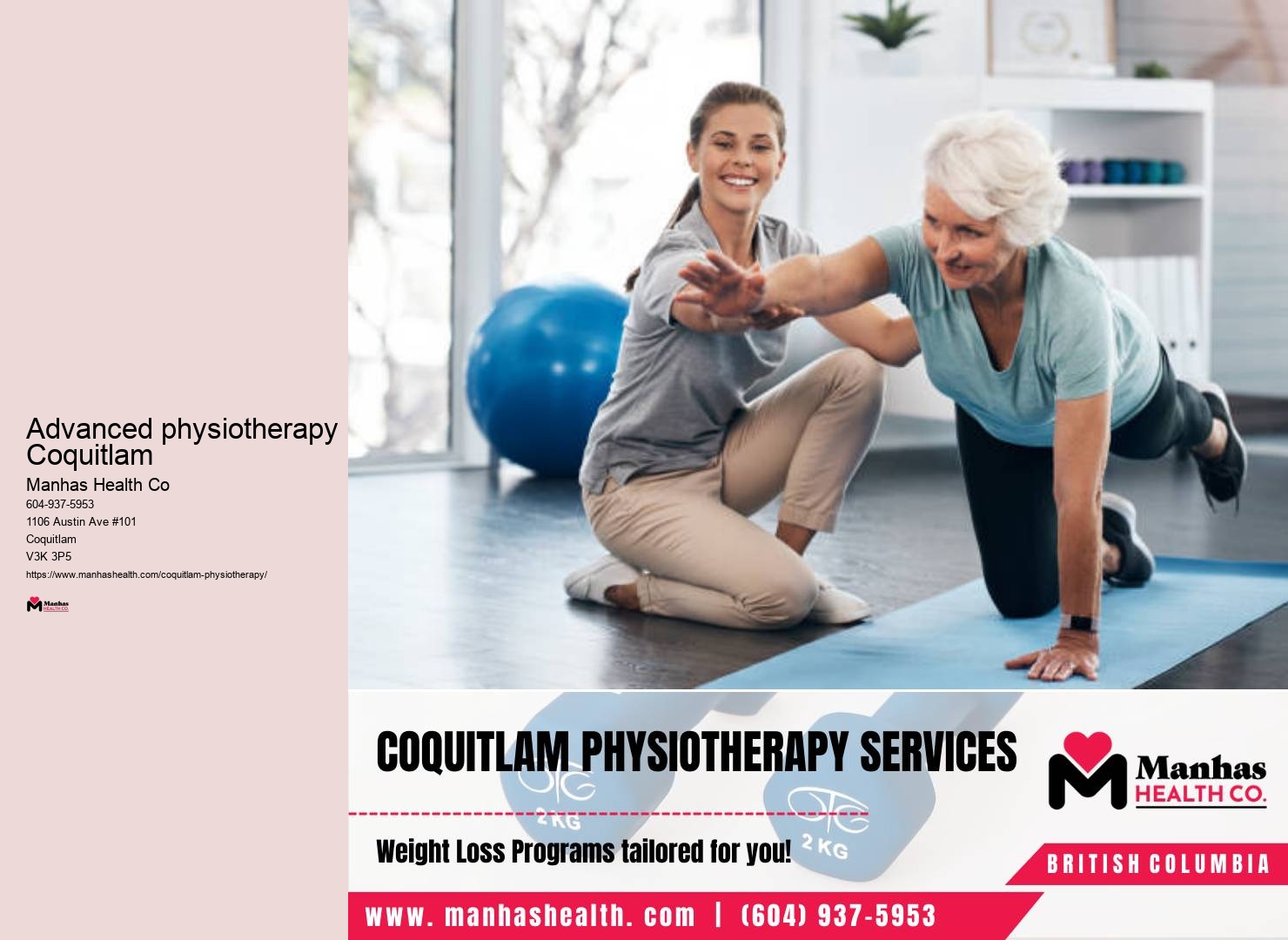 Experienced Orthopedic Physiotherapists Coquitlam