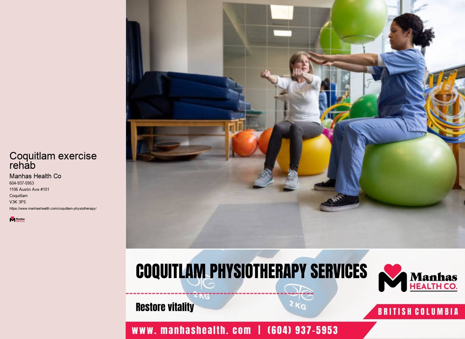 Coquitlam Physiotherapy Assessment