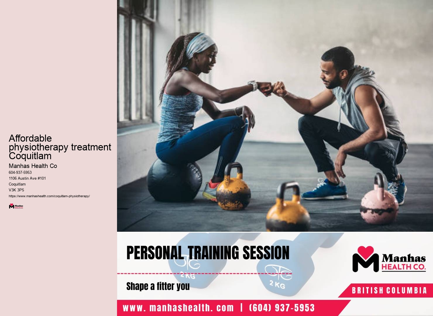 Physiotherapy for shoulder pain near me Affordable physiotherapy treatment Coquitlam