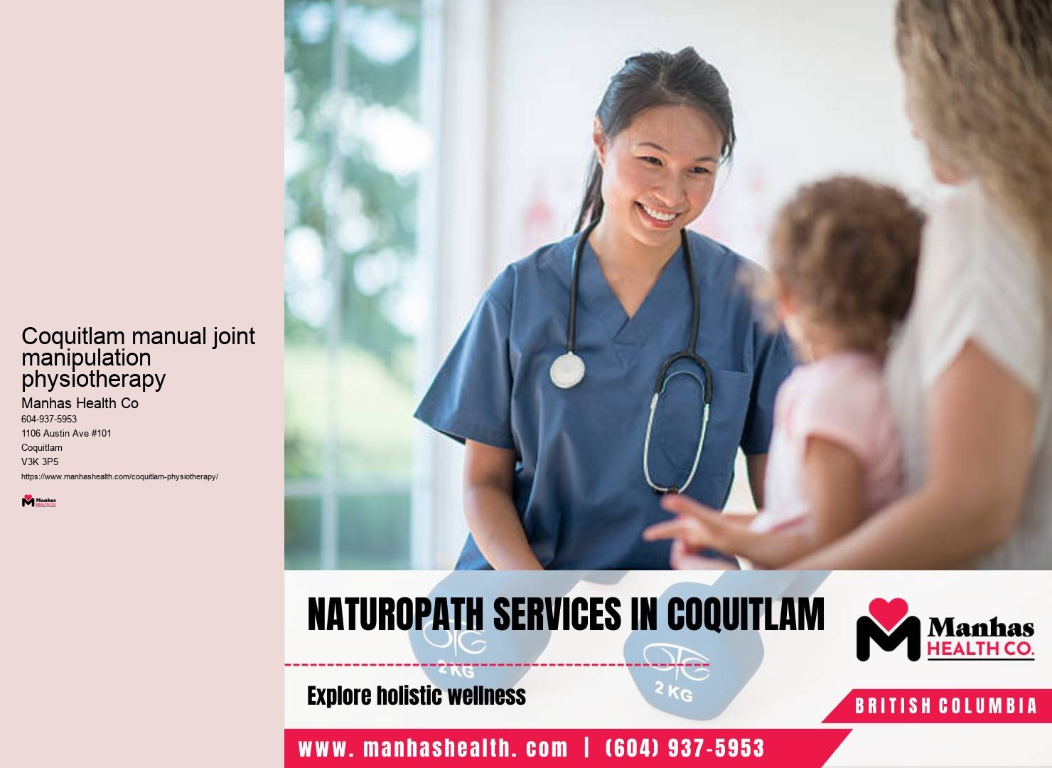 Physiotherapy for knee pain Coquitlam manual joint manipulation physiotherapy