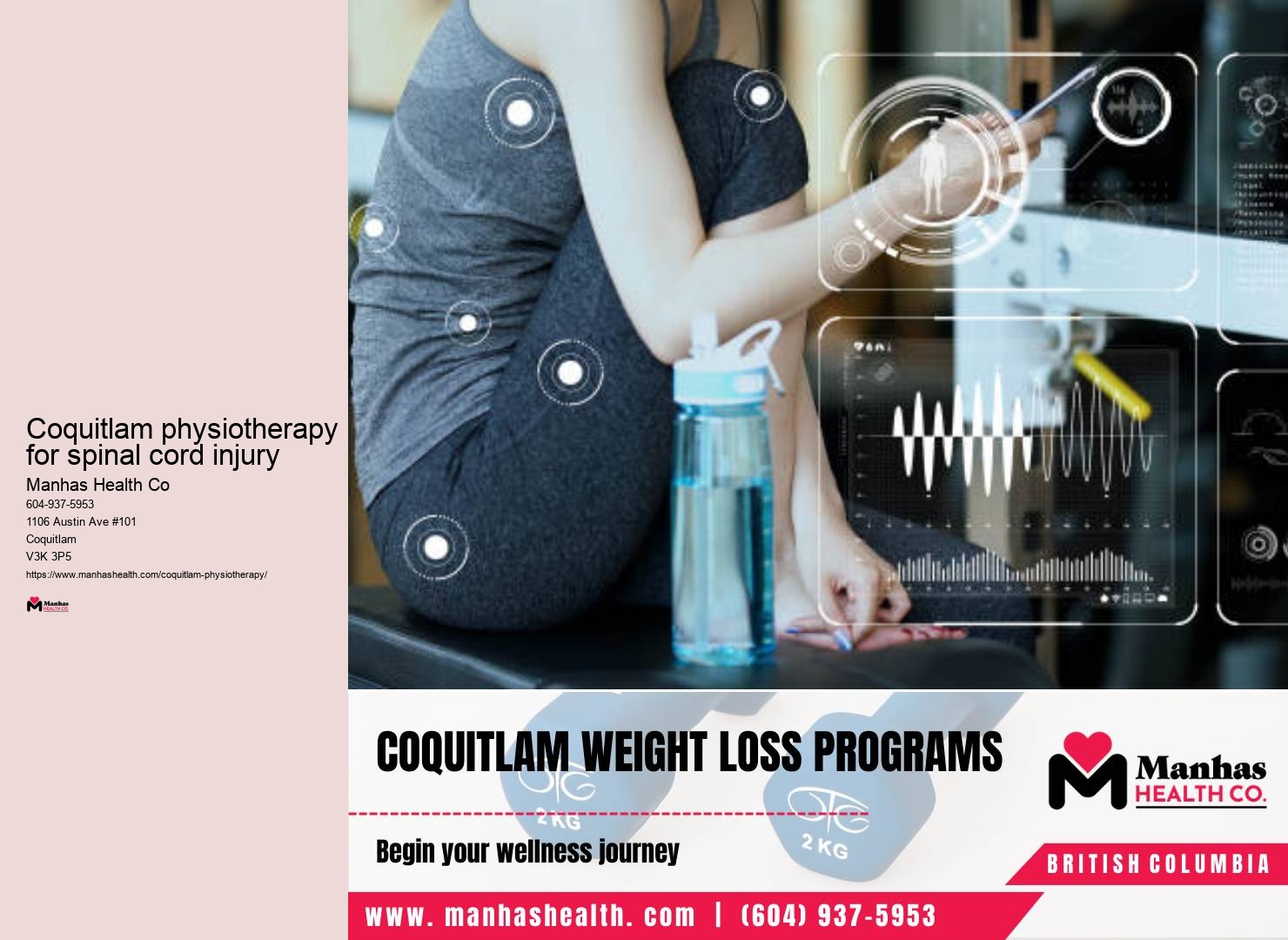 Workplace physiotherapy Coquitlam physiotherapy for spinal cord injury