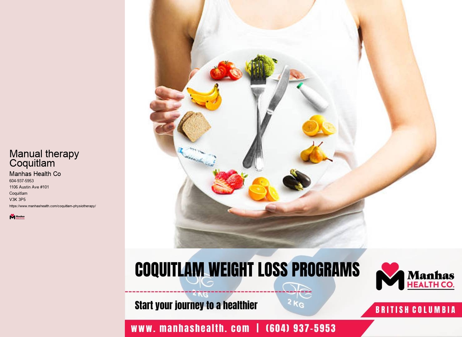 Manual therapy Coquitlam physiotherapy services