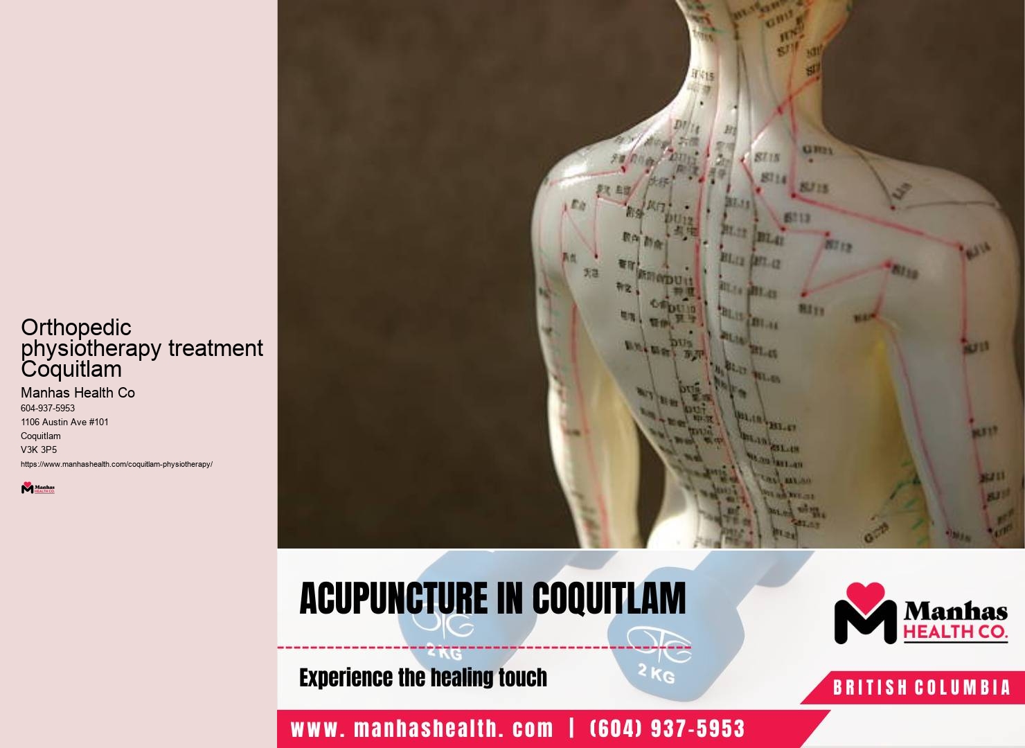 Chronic pain management strategies Orthopedic physiotherapy treatment Coquitlam