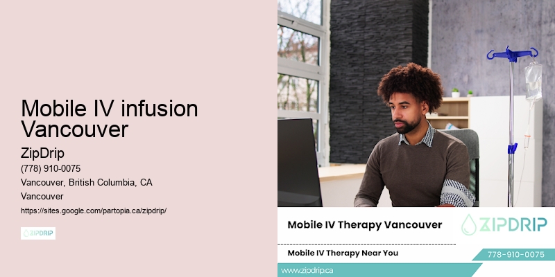 Mobile IV infusion Vancouver