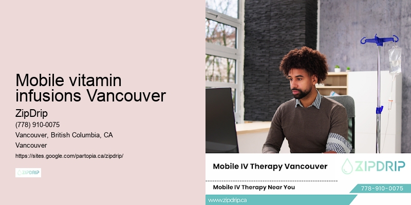 Mobile vitamin infusions Vancouver