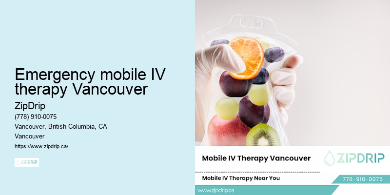 Emergency mobile IV therapy Vancouver