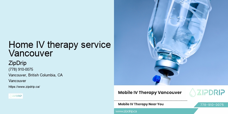 Home IV therapy service Vancouver