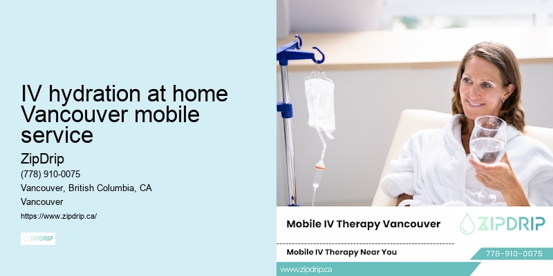 IV hydration at home Vancouver mobile service