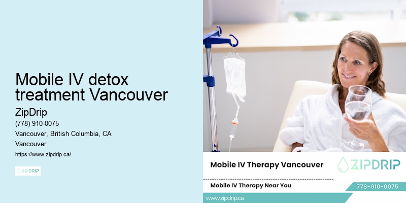 Mobile IV detox treatment Vancouver