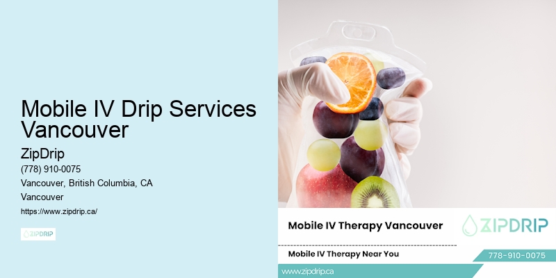 Mobile IV Drip Services Vancouver
