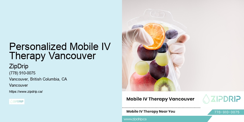 Personalized Mobile IV Therapy Vancouver