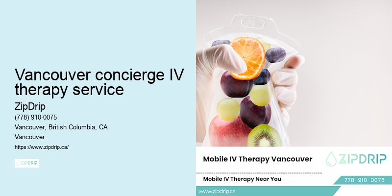 Vancouver concierge IV therapy service