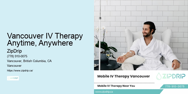 Vancouver IV Therapy Anytime, Anywhere