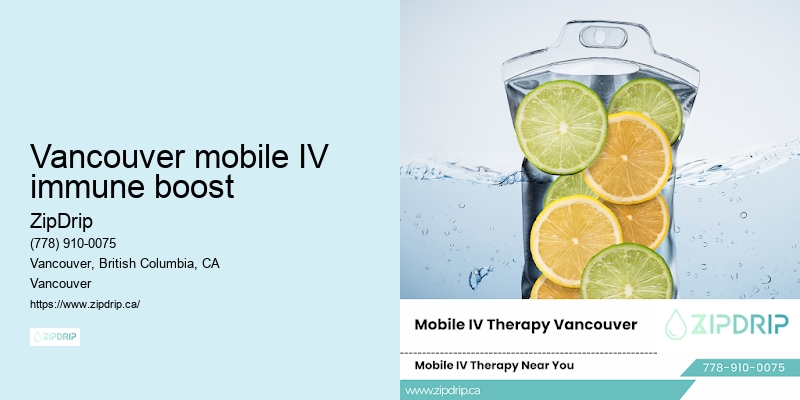Vancouver mobile IV immune boost