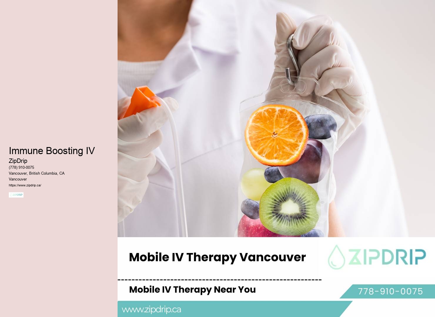 Vancouver IV Vitamin Therapy