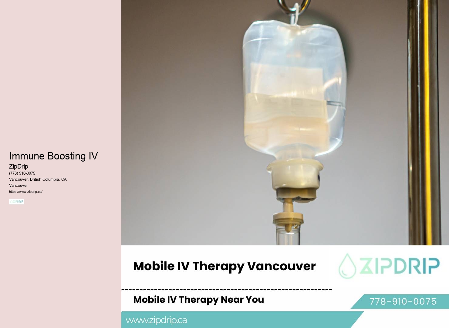 IV Infusion Clinic Vancouver