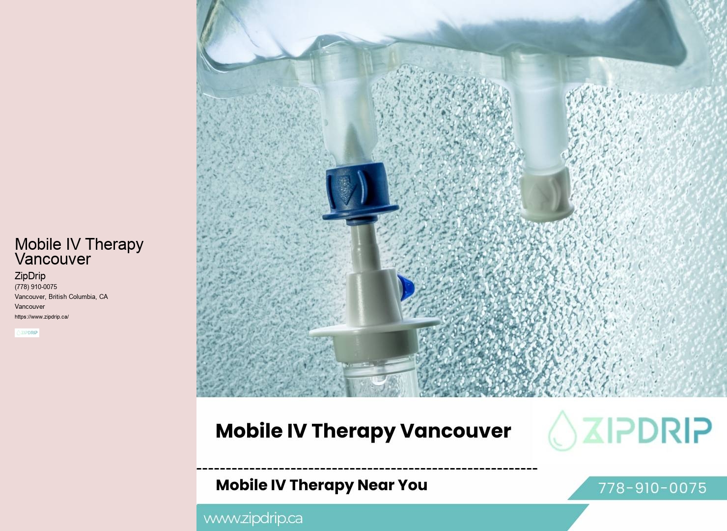 IV Hydration at Your Doorstep