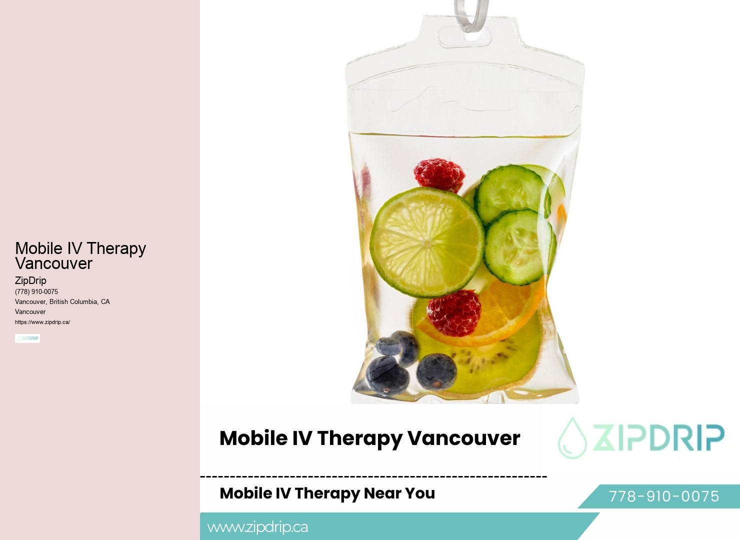 IV Therapy for Detox