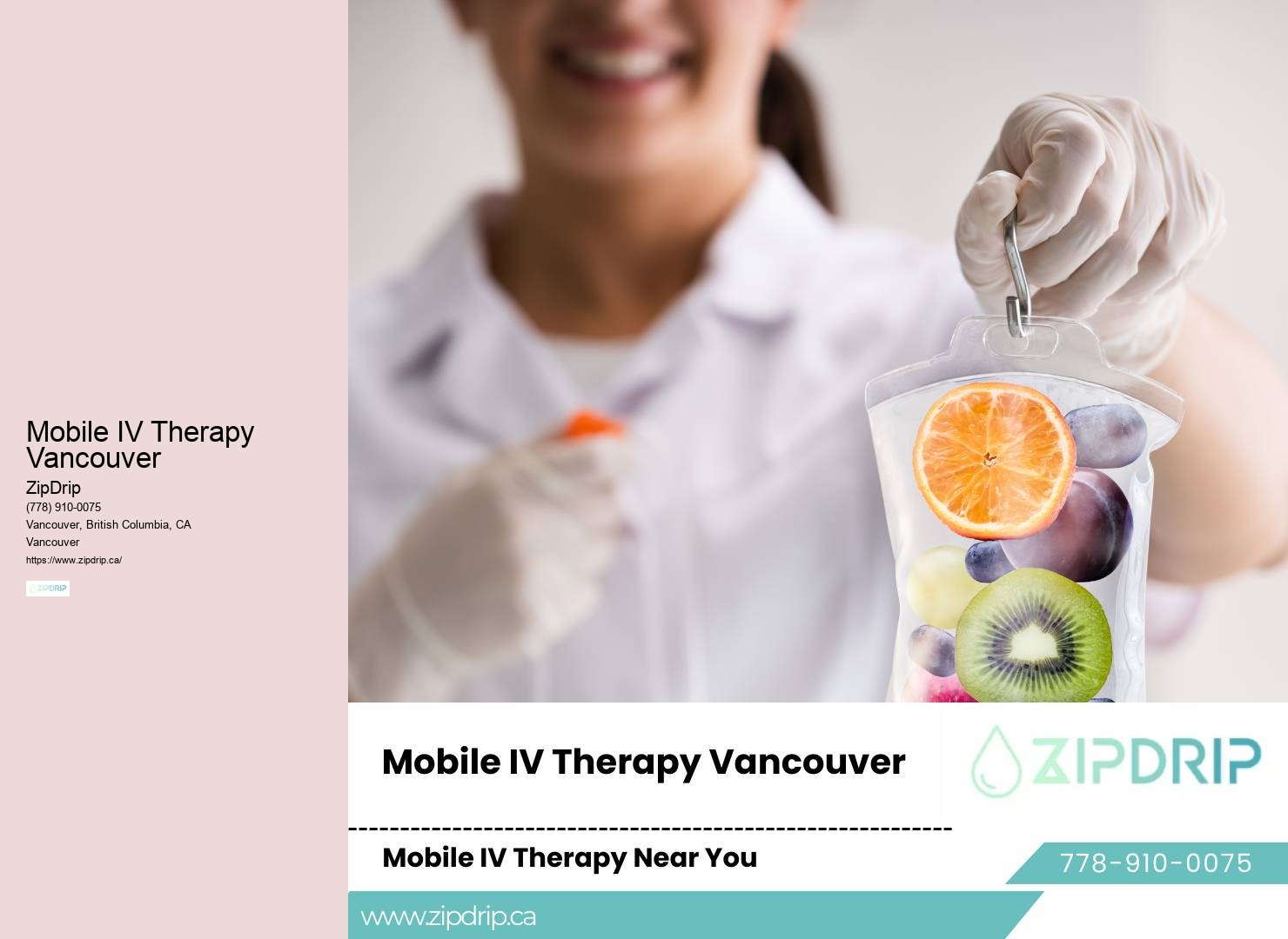 IV Therapy for Hangover Headache Vancouver