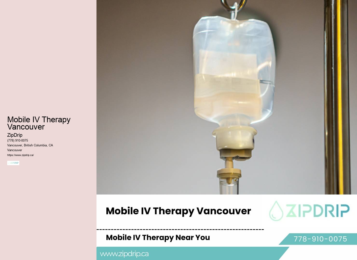 IV Therapy for Hangover Prevention Vancouver