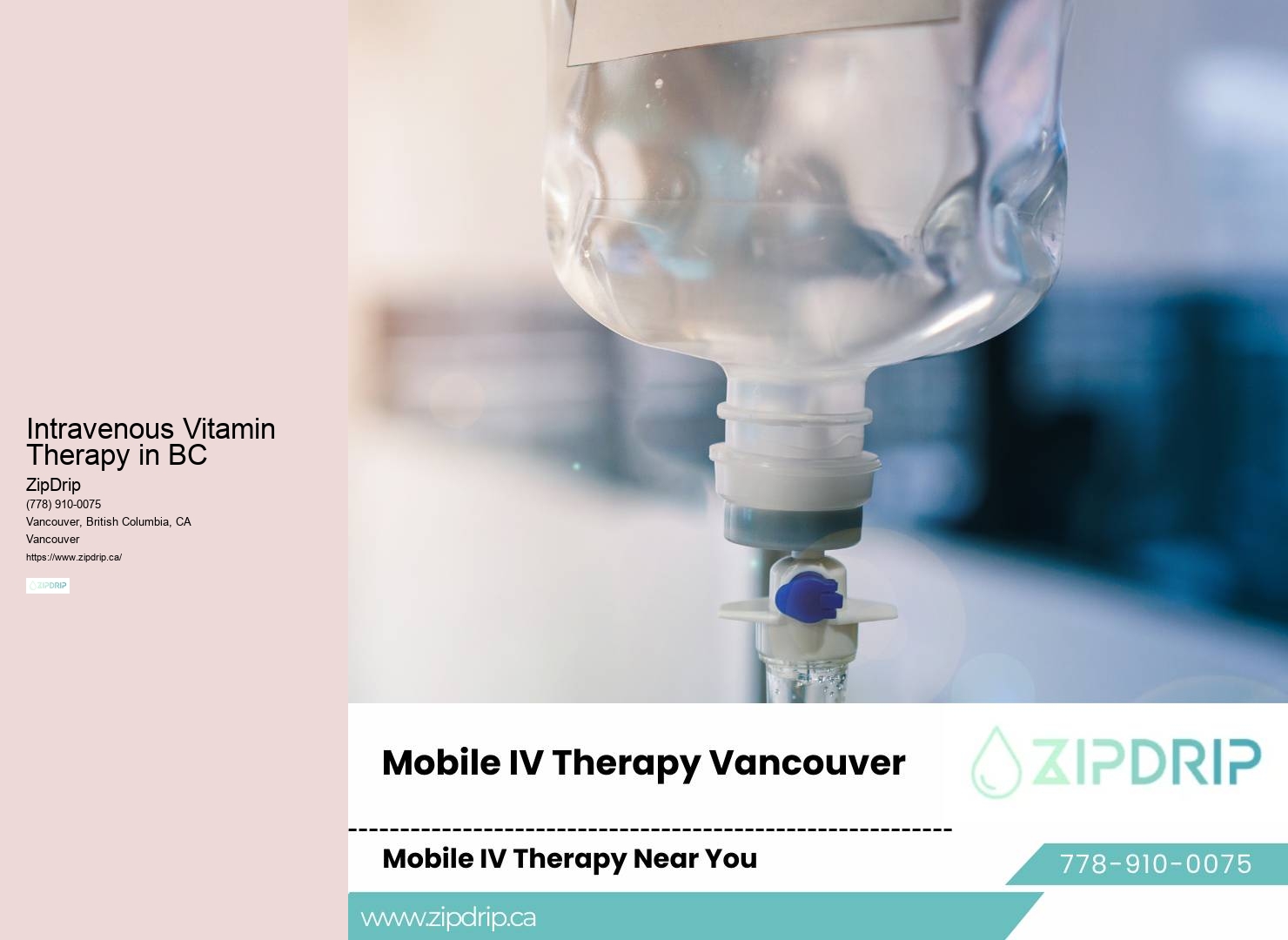 Vancouver IV Therapy for Energy