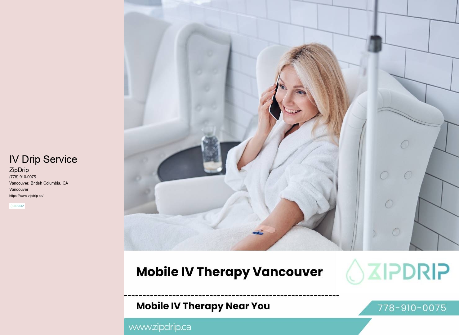 IV Hangover Treatment Vancouver