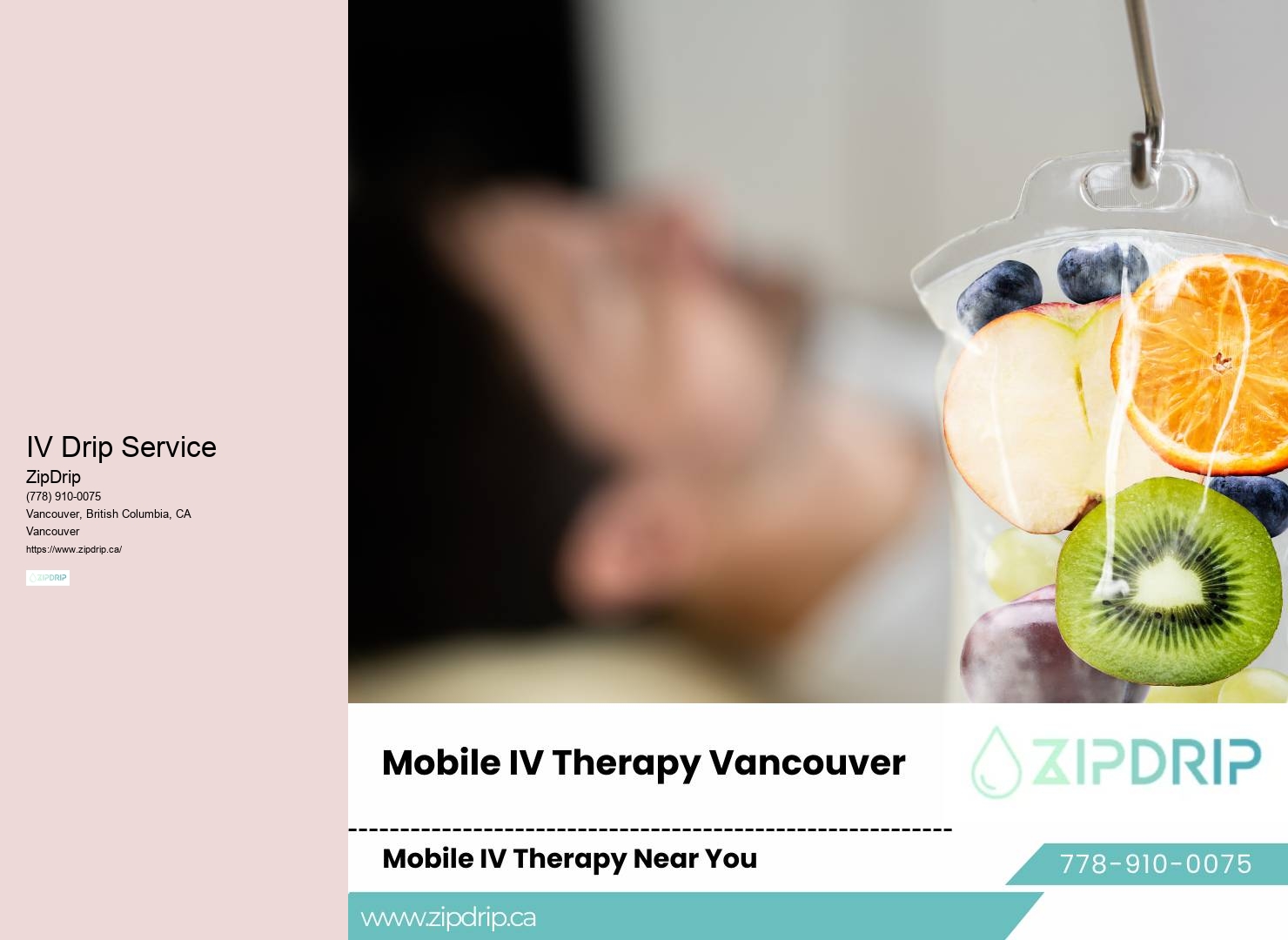 IV Therapy for Hangovers Near Me