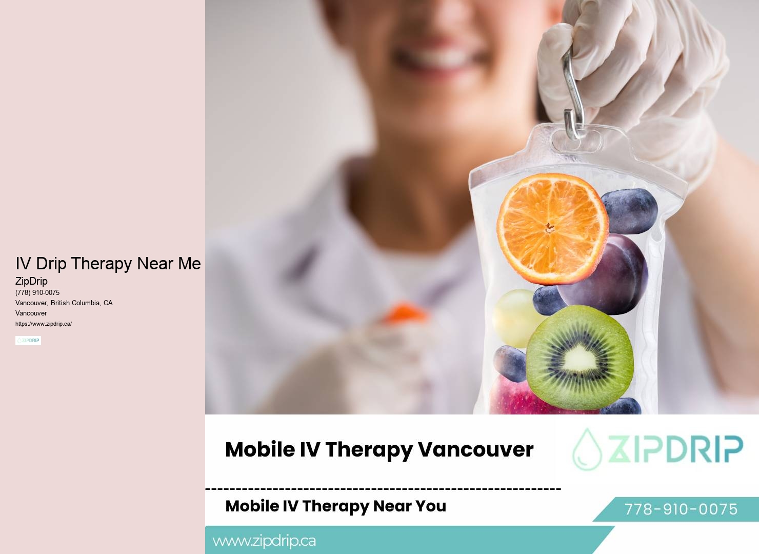 Vancouver Mobile Intravenous Hydration