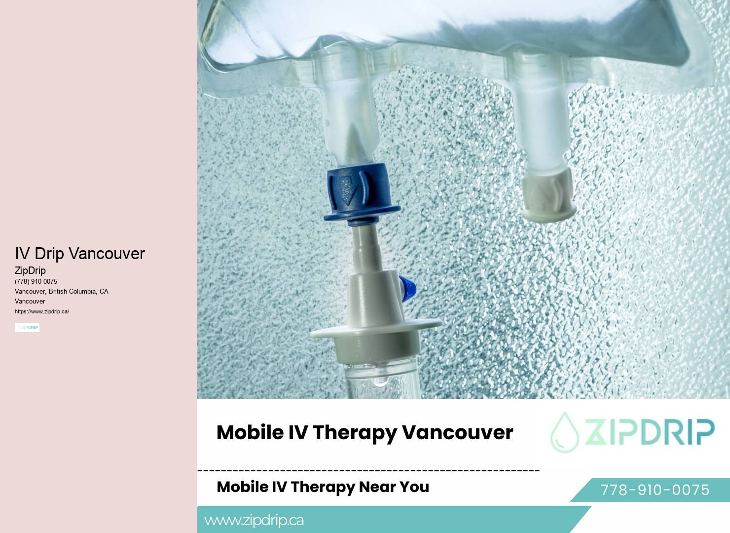 IV Therapy for Athletic Recovery Vancouver
