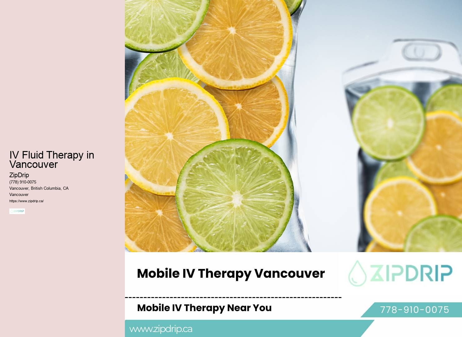 IV Hydration Spa Vancouver