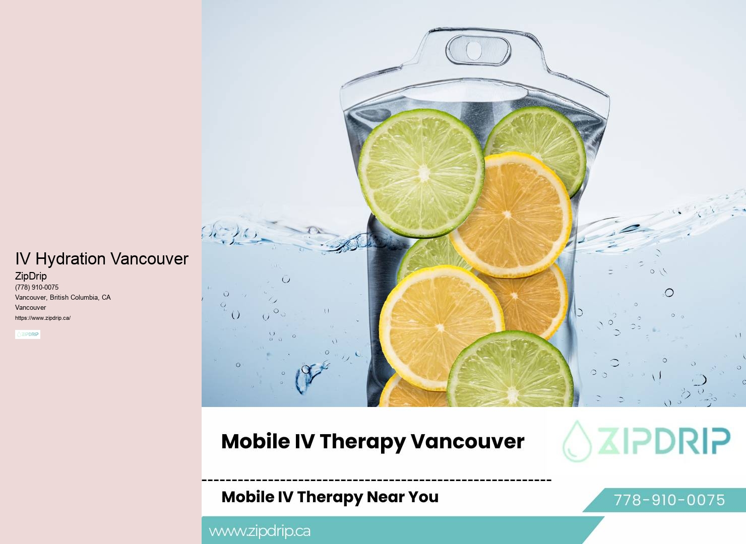 IV Drip Recovery Service