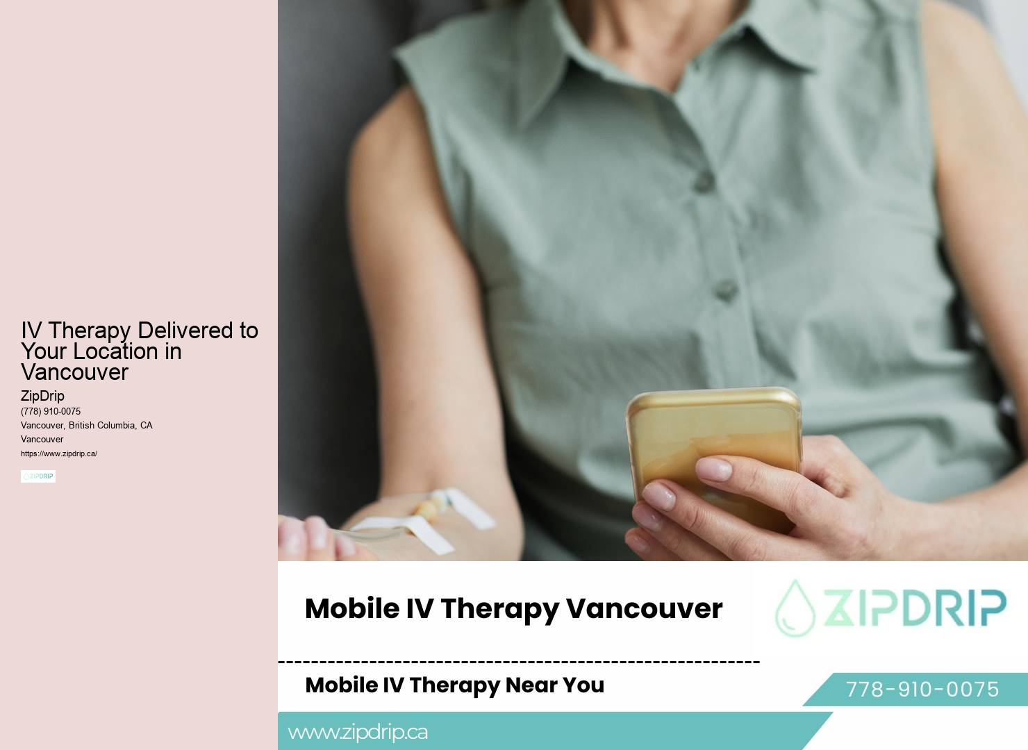 IV Therapy for Immune System Support Vancouver