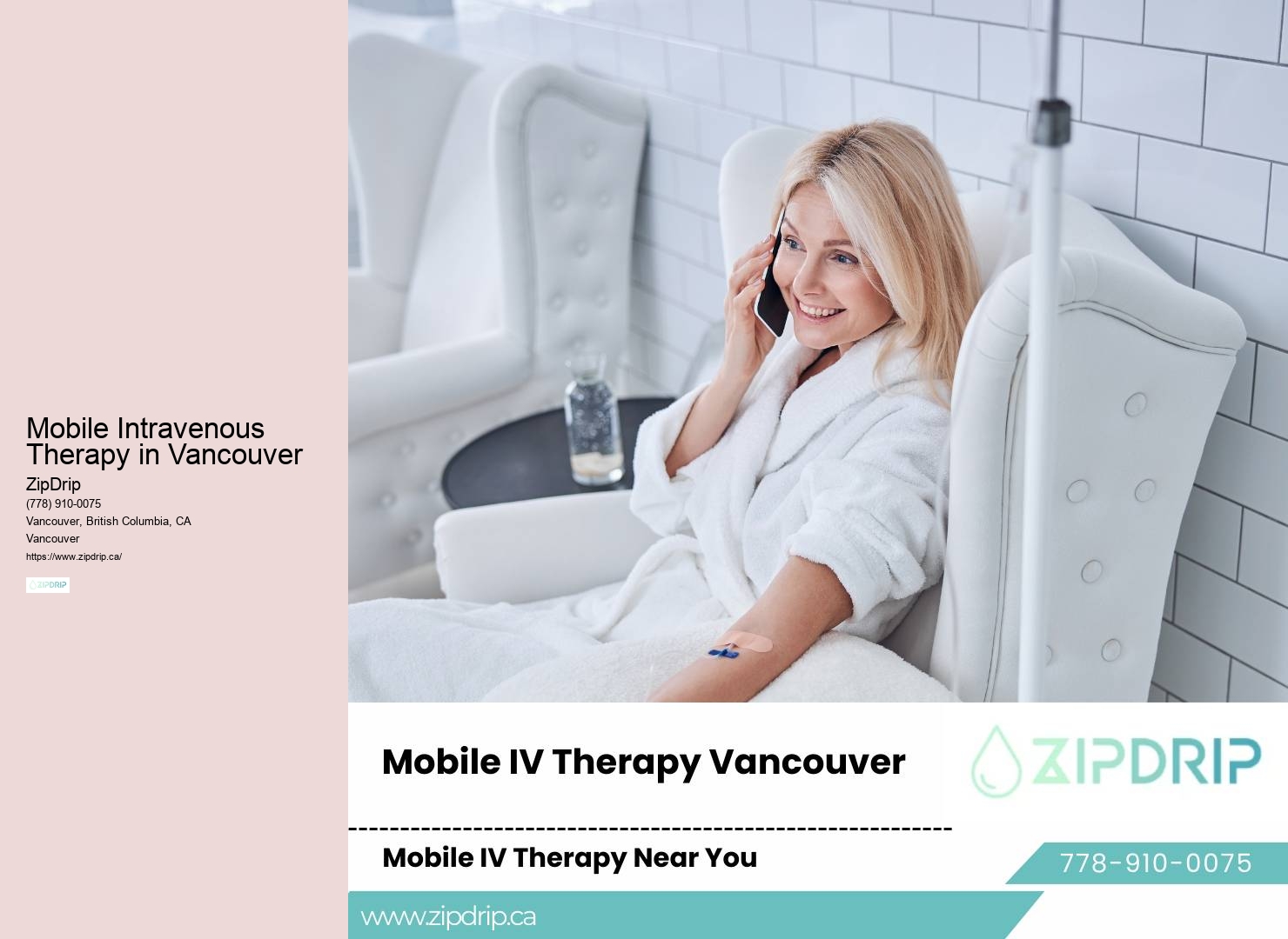 IV Drip Hydration Vancouver